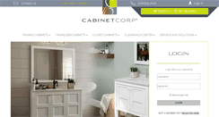 Desktop Screenshot of cabinetcorp.com